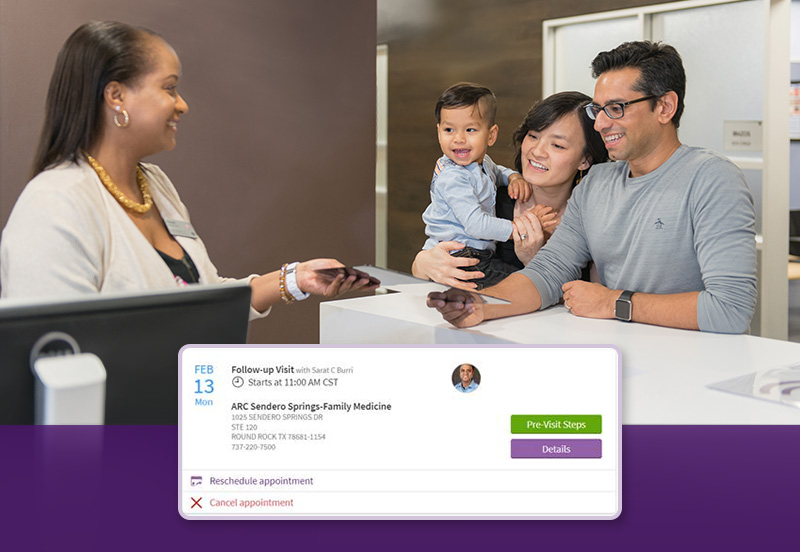 eCheck-in is now called Pre-Visit Steps in MyChart