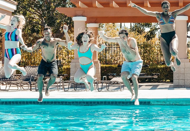 How to Prevent Chlorine Rash from a pool
