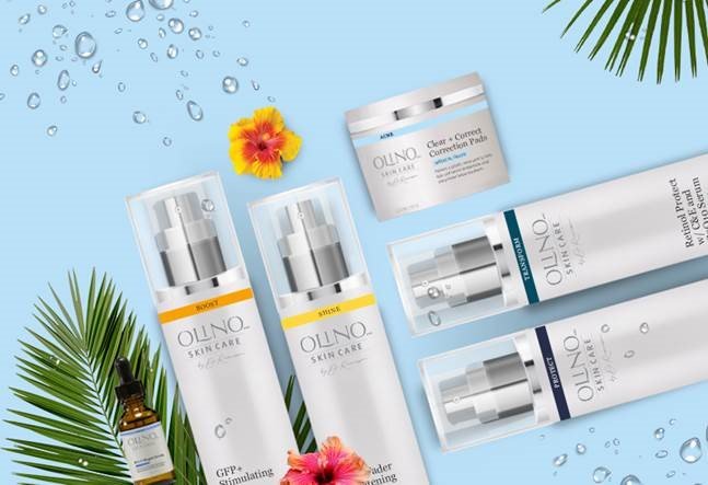 Olino skin care products by Dr. Steven Rasmussen