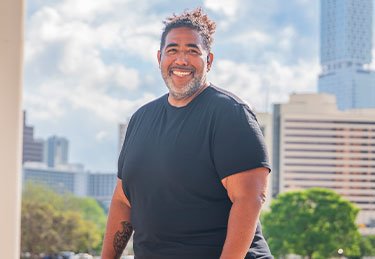 Happy ARC patient enjoying a walk/run in Austin