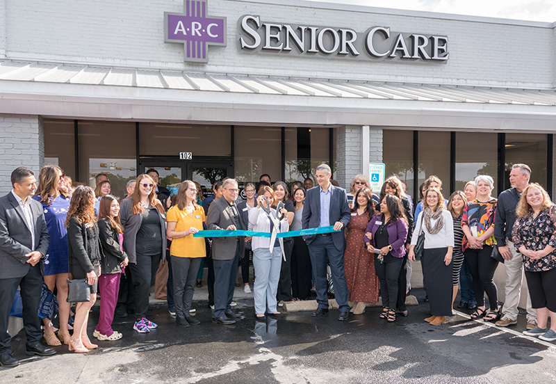 ARC Senior Care officially opens with a festive ribbon cutting