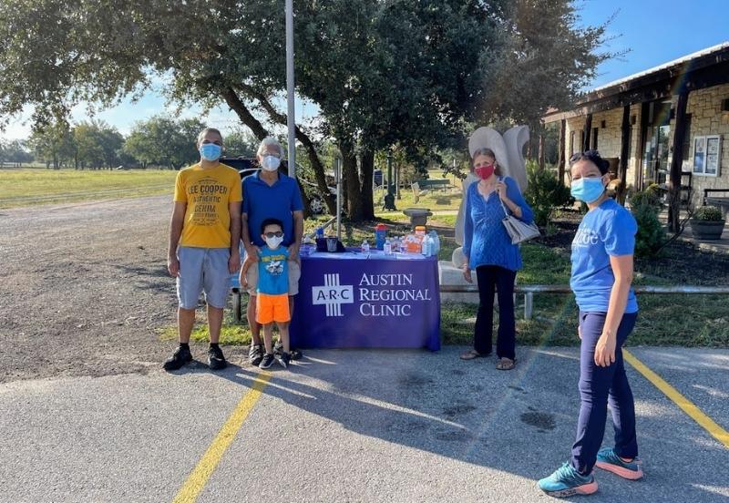 Walk with a doctor at Lions Foundation Park in Liberty Hill
