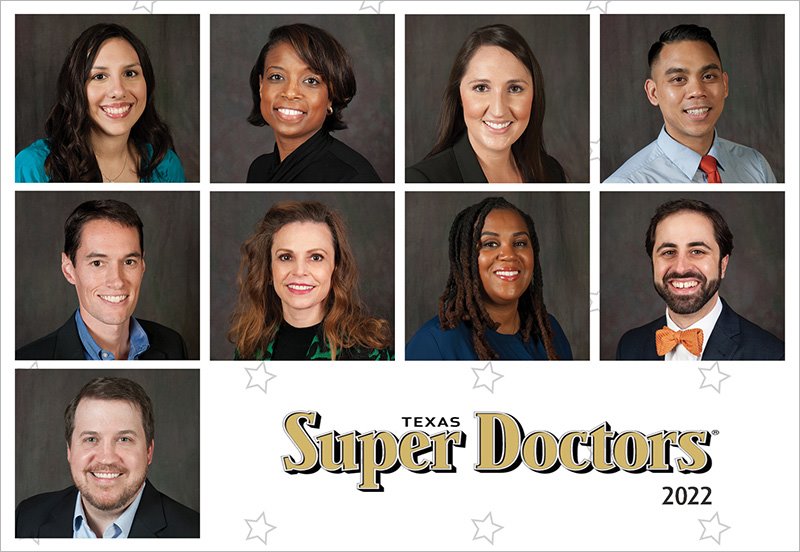 Nine Austin Regional Clinic Physicians named Rising Stars - Texas Super Doctors 2022