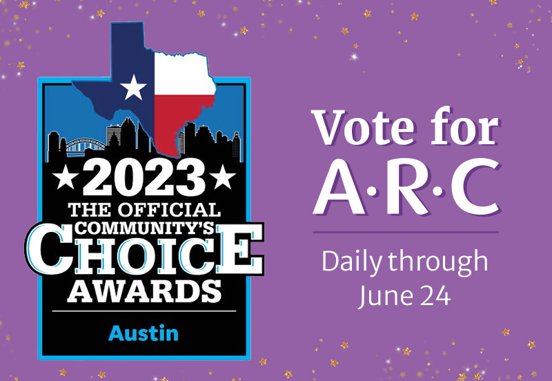 Show your support for ARC – vote for our finalists!