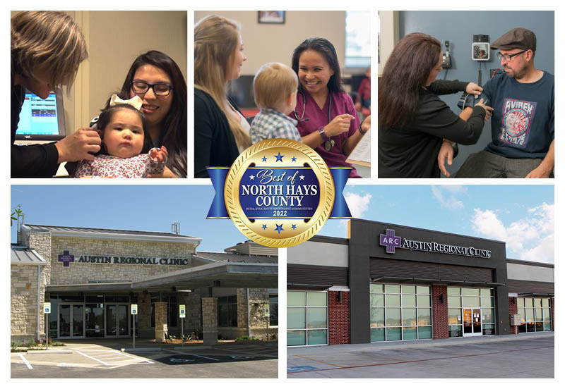 ARC clinics in Kyle received “Best of North Hays County” honors for 2022
