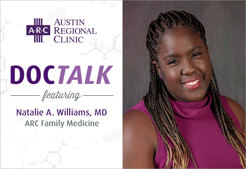 Family Medicine Doctor Natalie A. Williams' DocTalk