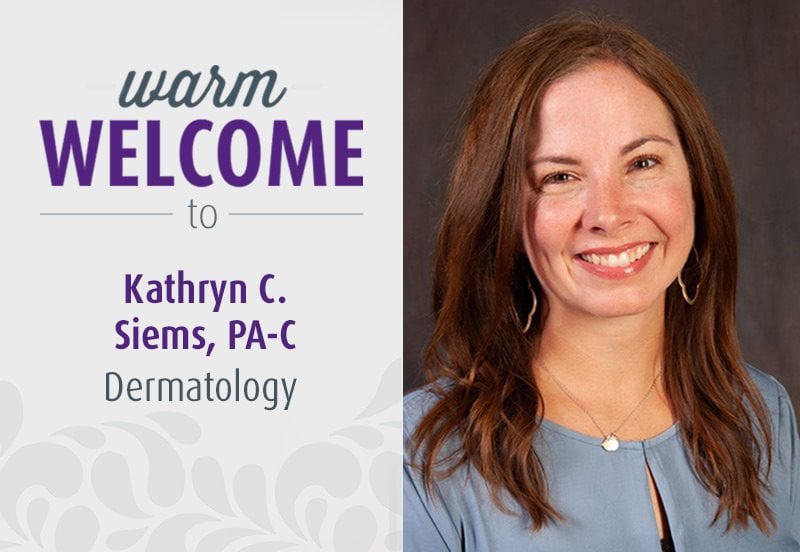 Dermatologist Kathryn C. Siems, PA-C