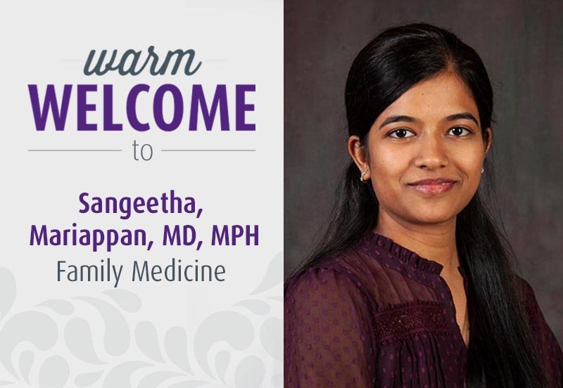 Family Medicine Doctor Sangeetha, Mariappan, MD, MPH at ARC Kelly Lane in Austin
