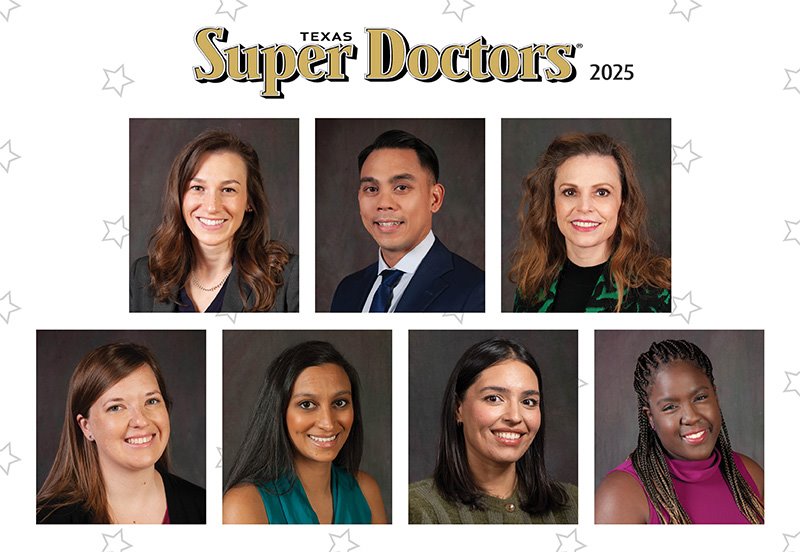 Seven ARC physicians who were named Super Doctors® “Rising Stars", Grace C. Averitt, DO, Michael F. de Lota, MD, Stephanie A. Ericson, MD, Victoria K. Gaca, MD, Romy Ghosh, MD, FACOG, Sunaina Suhag, MD, FAAP, and Natalie A. Williams, MD