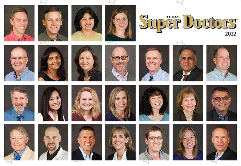 25 Austin Regional Clinic Physicians Named Texas Super Doctors