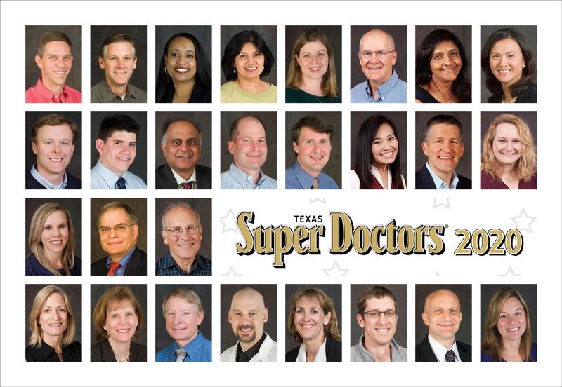 27 Austin Regional Clinic doctors nominated for Texas Super Doctors 2020
